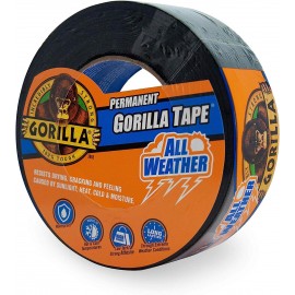 Gorilla All Weather Outdoor Waterproof Duct Tape, UV and Temperature Resistant