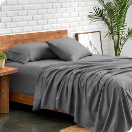 Bare Home Sheet Set - Luxury 1800 Ultra-Soft Microfiber Bed Sheets - Double Brushed - Deep Pockets - Easy Fit - Set - Bedding Sheets & Pillowcases