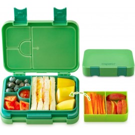 Caperci Versatile Kids Bento Lunch Box - Removable Compartment