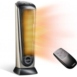 Lasko Oscillating Ceramic Tower Space Heater For Home With Adjustable Thermostat