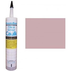 Color Fast Caulk Matched to Custom Building Products (Rose Beige Sanded)