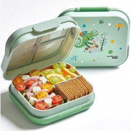 Premium Bento Lunch Box for Kids,Leak-proof 3-4 Compartments,9 Designs