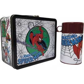 Surreal Entertainment Marvel Spider-Man Tin Titans PX Lunchbox