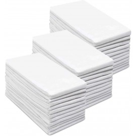 Simpli-Magic 79374 Flour Sack Kitchen Towels, Pack of 14, White, 24x24